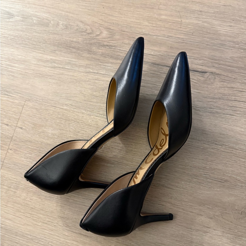 NEW Sam Edelman Black Women's Shoes Jaina d'Orsay Pump - Picture 5 of 8